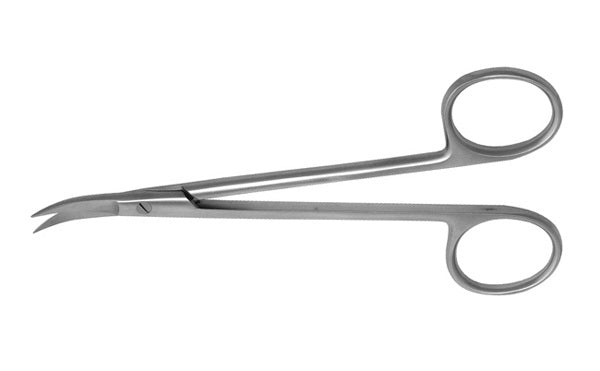 J&J Quimby Gum Scissors Curved 5" Ea