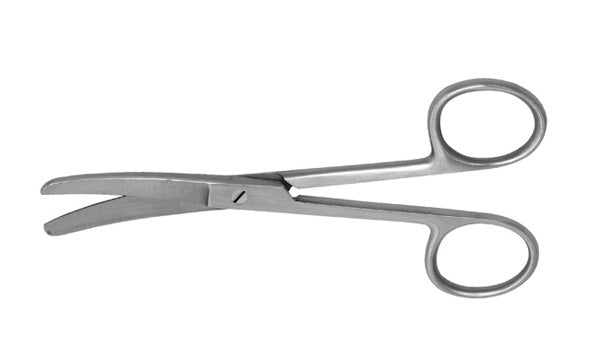 J&J Operating Scissors Curved 5.5" Blunt/Blunt Ea
