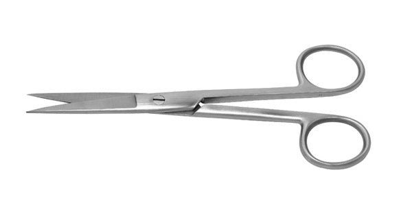 J&J Operating Scissors Straight 6.5" Sharp/Sharp Ea
