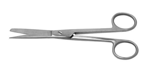 J&J Operating Scissors Straight 6.5" Sharp/Blunt Ea
