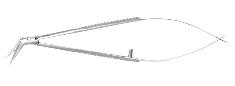 J&J Castroviejo Scissors Angled Microsurgery 3.5" Ea