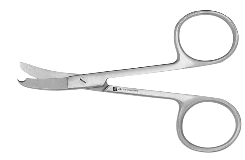 J&J Shortbent Stitch Scissors Curved 3.5" Ea