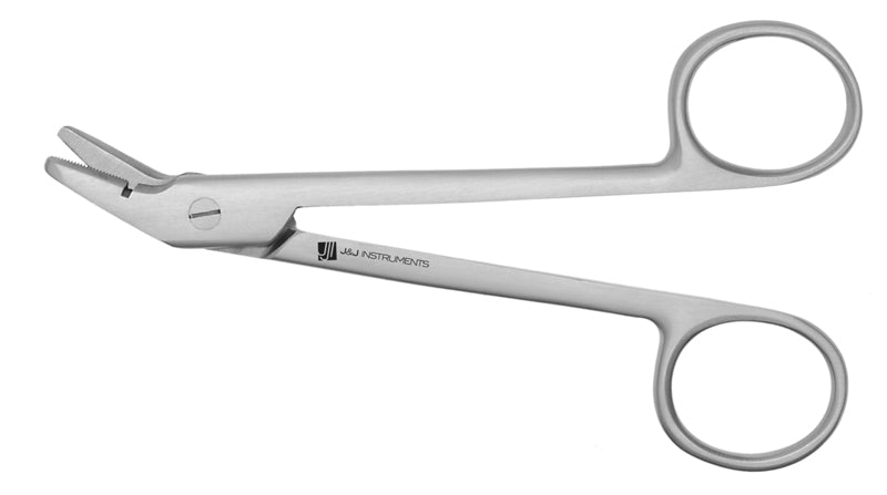 J&J Wire Cutting Scissors Angled 4.75" Ea