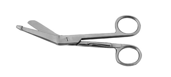 J&J Lister Scissors with Clip 5.5" Ea