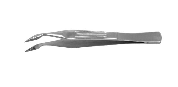 J&J Carmalt Splinter Forceps Curved 4.25" Ea