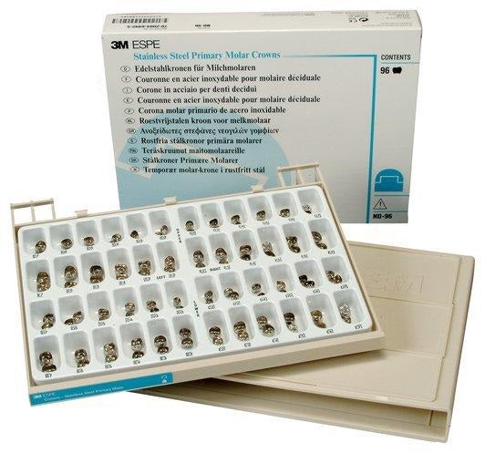 3M ESPE Stainless Steel Primary Molar Crowns Kit
