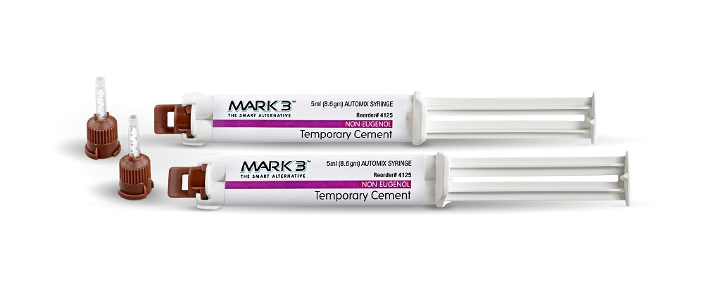 MARK3 NE Temporary Cement Automix 5mL Syringe Box/2