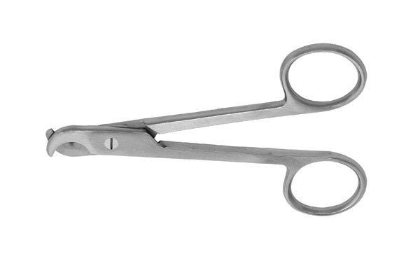 J&J White Toe Nail Scissors 4.5" Ea