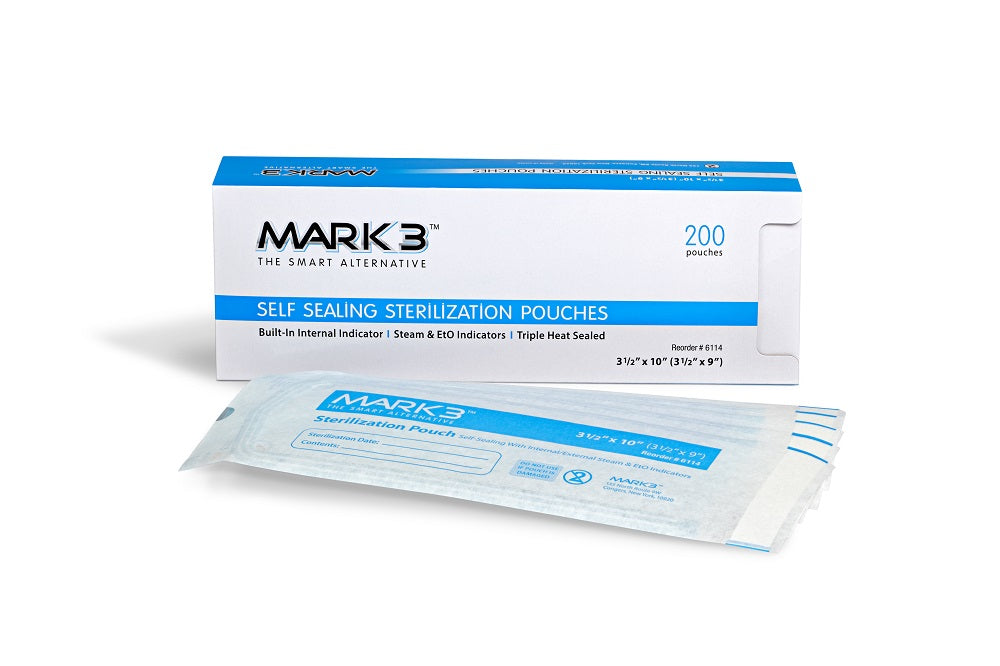 MARK3 Sterilization Pouches Self-Sealing Box/200