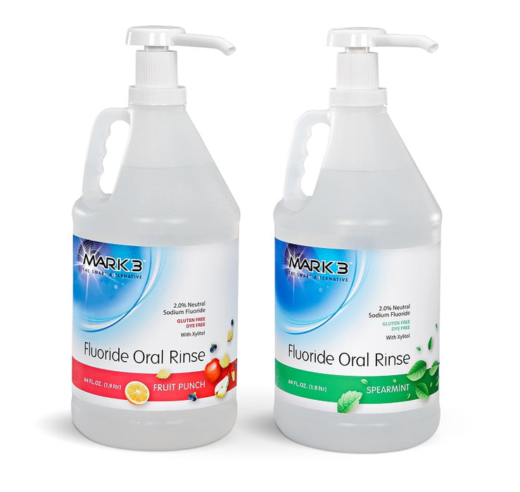 MARK3 Fluoride Oral Rinse 2% Neutral 64oz Bottle — 32Cart