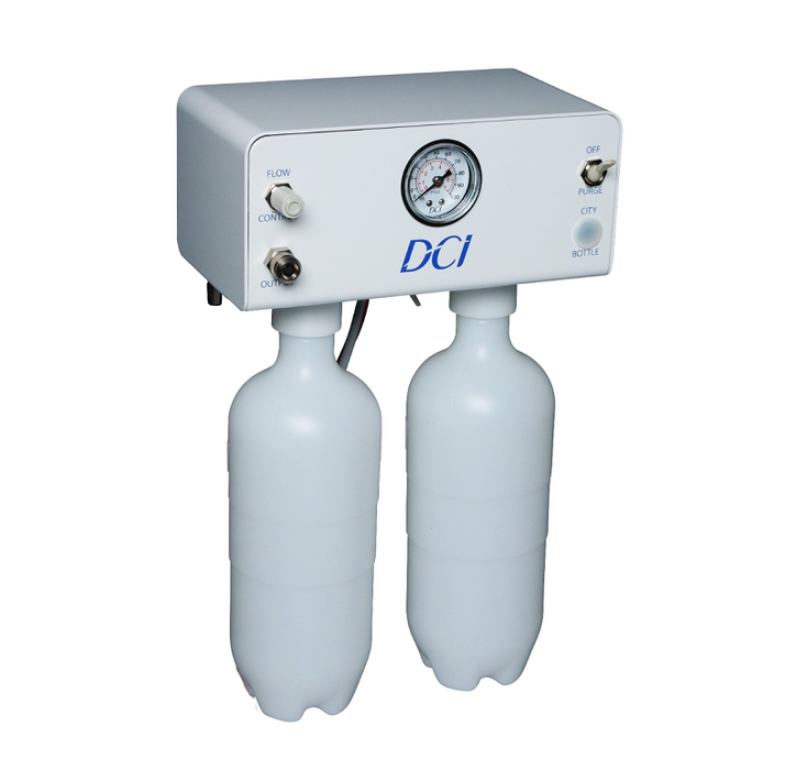 DCI Asepsis Self-Contained Standard Quick-Switch Dual Water System w/ 750ml Bottle, 8177QS