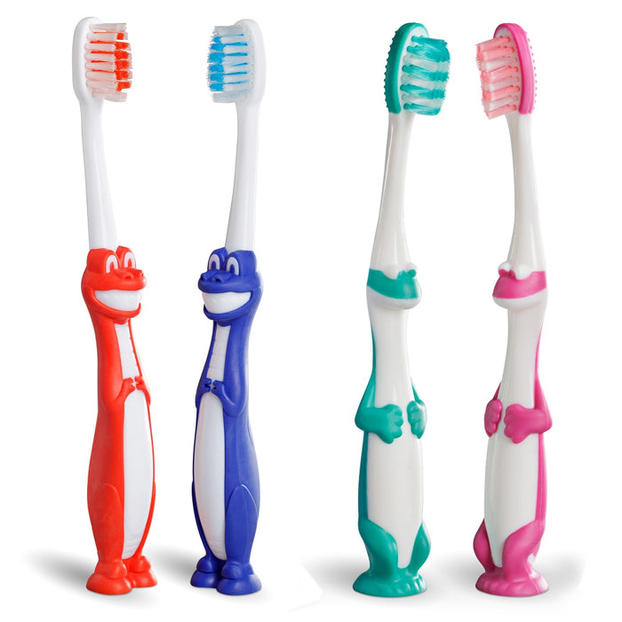 MARK3 Premium Child Toothbrushes Extra Soft w/ Suction Cup Box/72