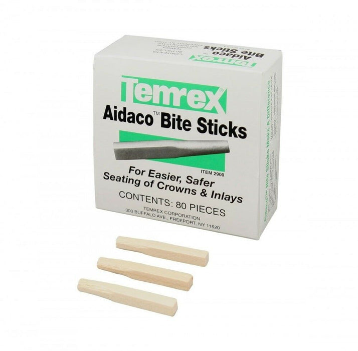 Aidaco Bite Sticks 1/4"x2" for Seating Crowns & Inlays Box/80