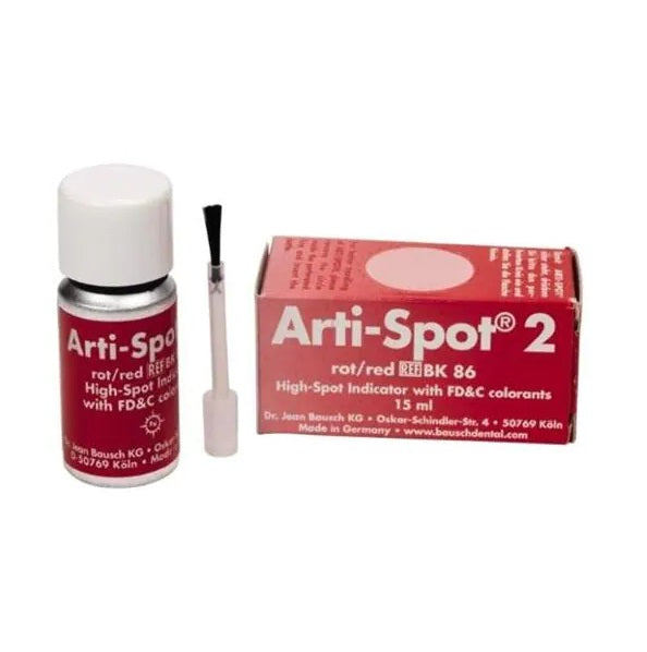 Arti-Spot 2 Highspot Indicator for Ceramics Red 15mL Bottle