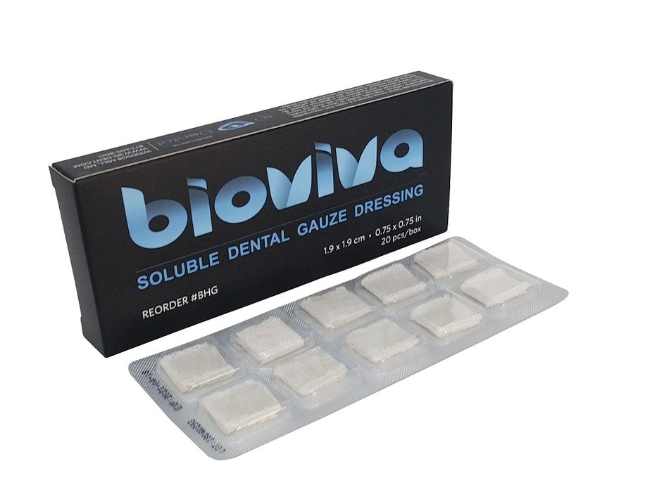 Bioviva Hemostatic Soluble Gauze Dressing Size-4 Box/20