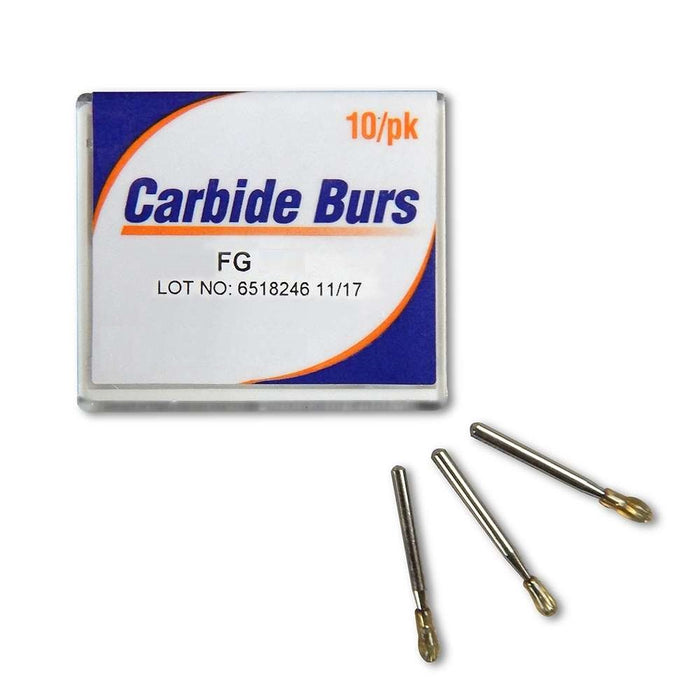 32Choice Carbide Burs T&F FG 12-Blade Round Box/10