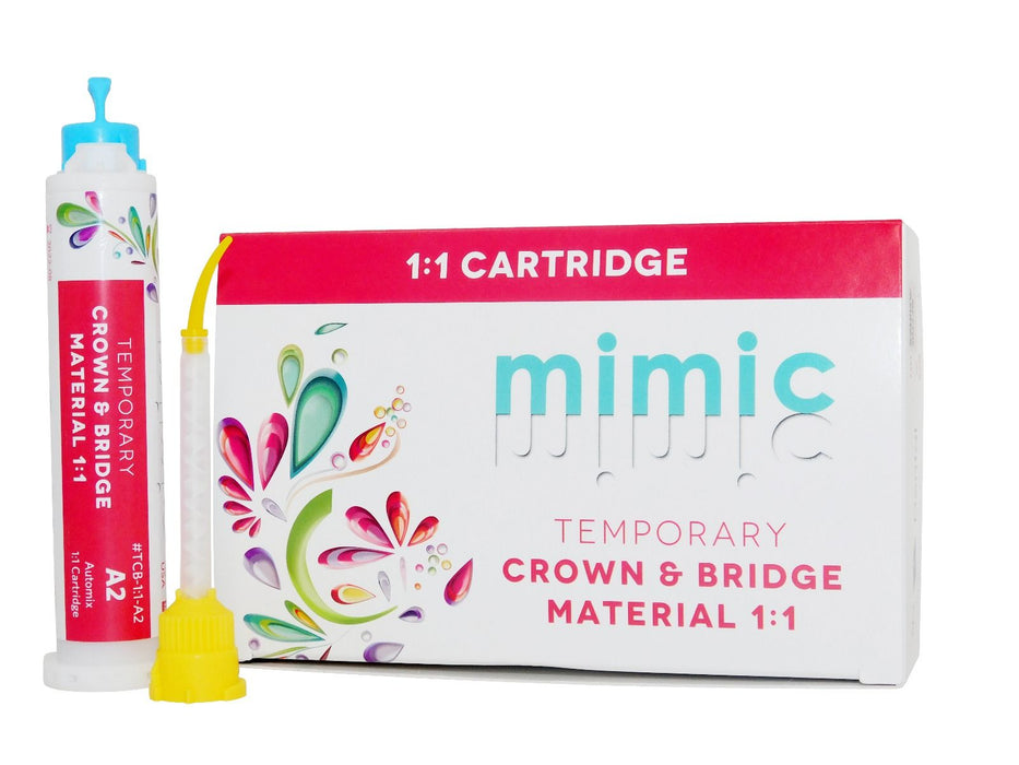Mimic Temporary Crown & Bridge Material 90gm Cartridge 1:1