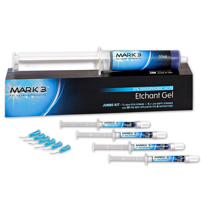 MARK3 Etchant Gel 35% Blue 50mL Jumbo Kit