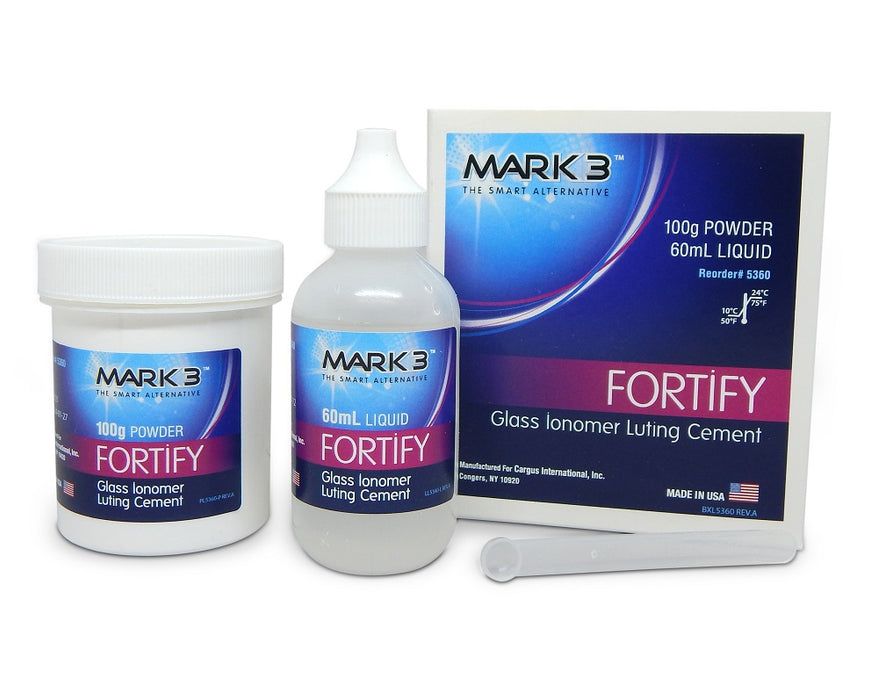 Fortify Glass Ionomer Luting Cement P&L Kit