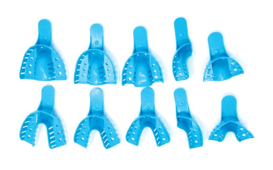 3D Disposable Impression Trays Perforated Pkg/12