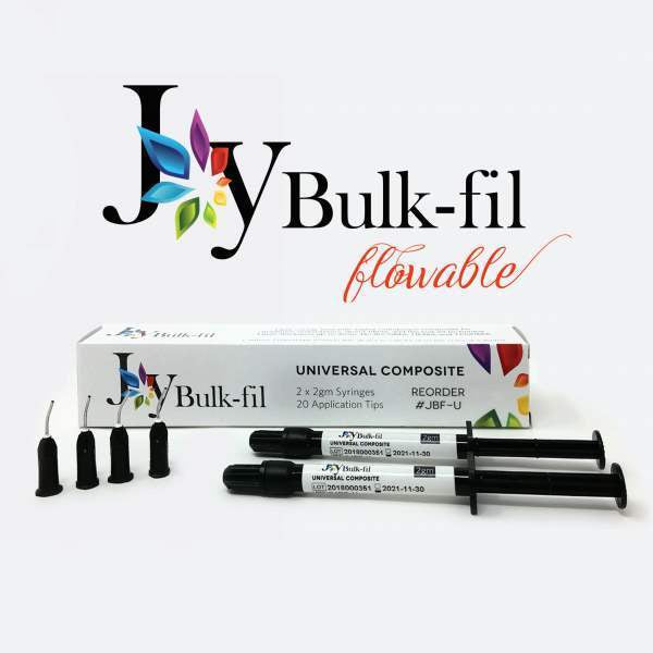 Joy Bulk Fill Flowable Composite Universal 2gm Syringe Box/2