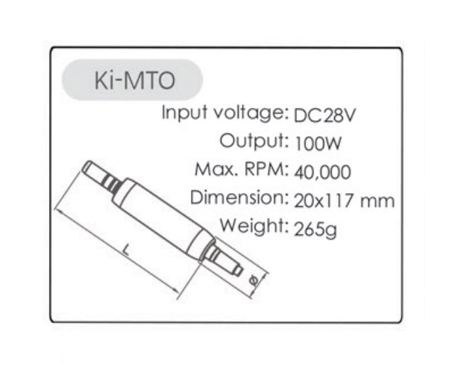 Ki-20 Implant System E-Type Optic Motor 40K RPM