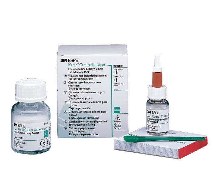 Ketac Cem Glass Ionomer Luting Cement Intro Pack