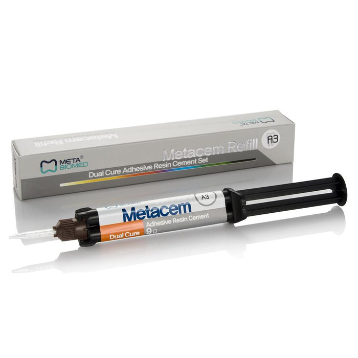 Metacem Adhesive Resin Cement Refill 9gm Syringe