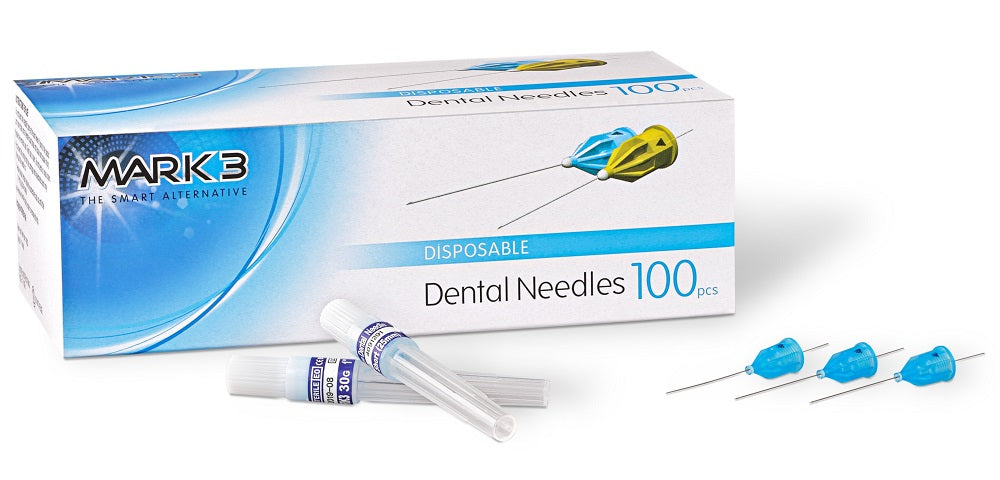 MARK3 Needles Plastic Hub Box/100