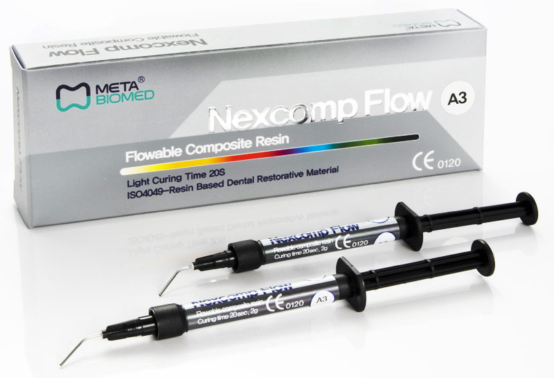 Nexcomp Flowable Composite Refill 2gm Syringe Box/2