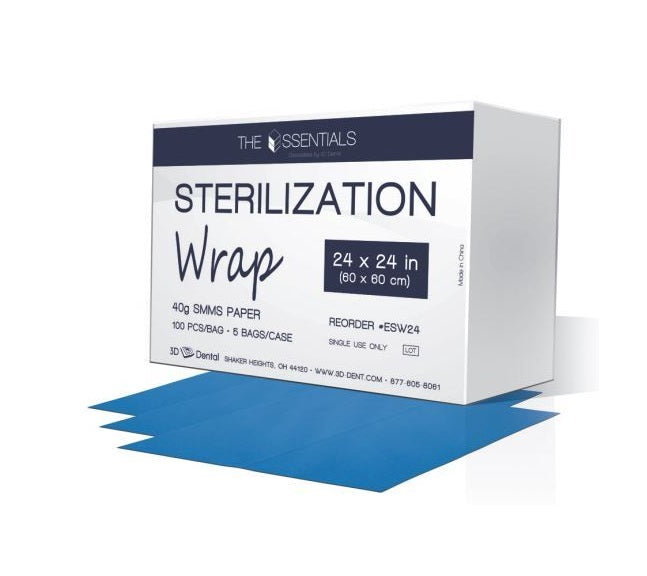 Essentials Sterilization Wrap CSR Blue