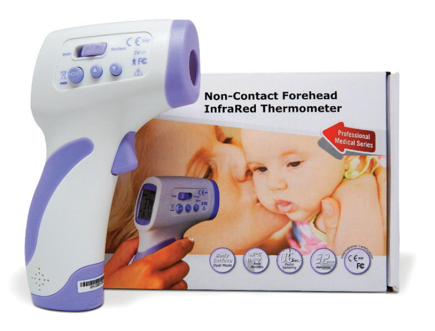 32Choice Digital Non-Contact Infrared Thermometer Ea