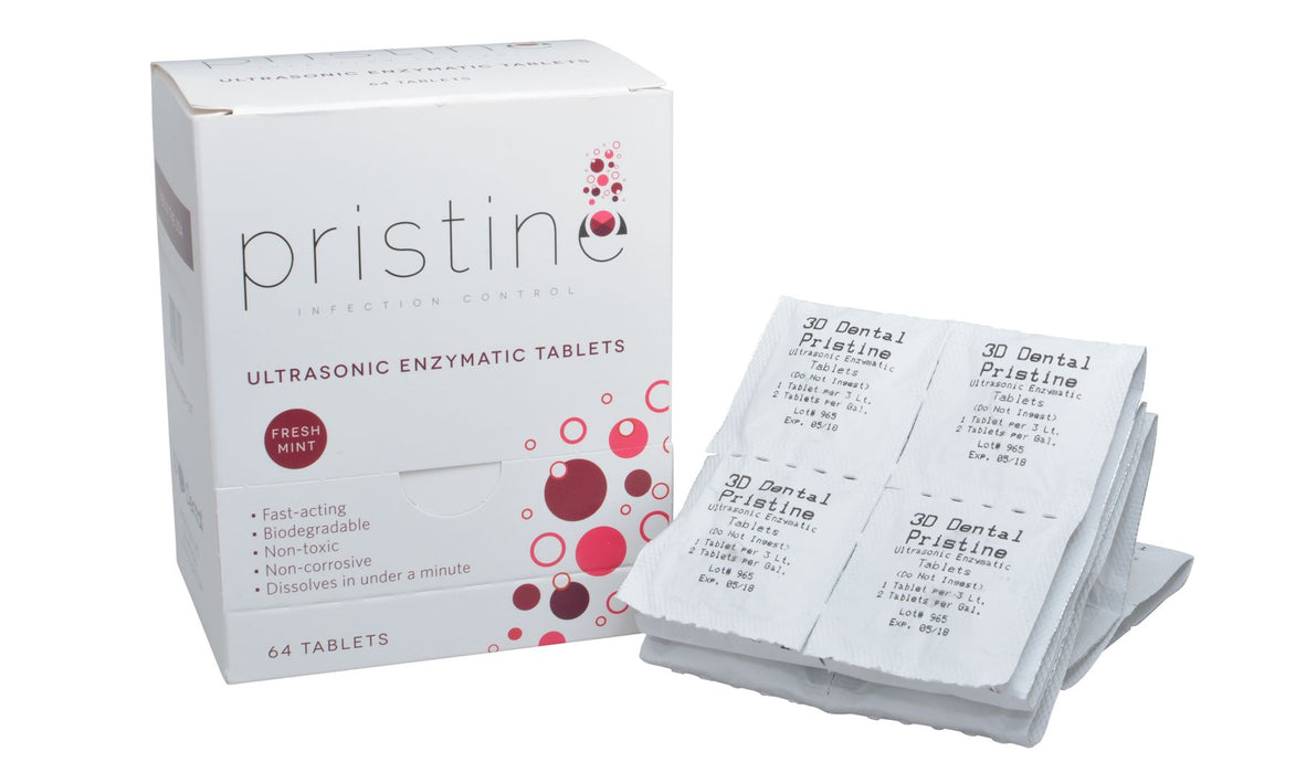 Pristine Ultrasonic Enzymatic Tablets Box/64