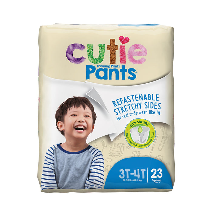First Quality-CR8007 Male Toddler Training Pants Cutie Pants Size 3T to 4T Disposable Heavy Absorbency