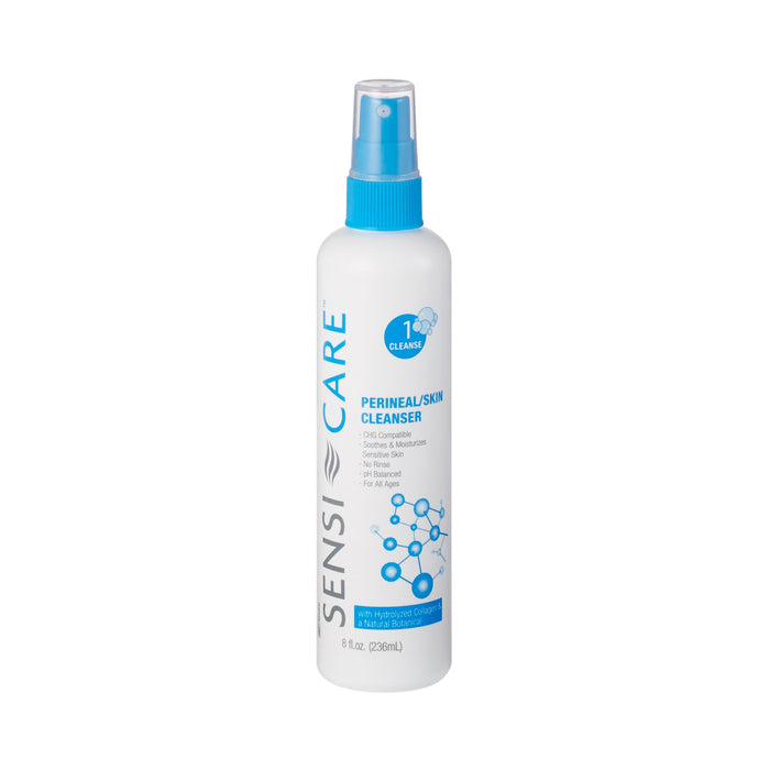 Medline-324509 Perineal Wash Sensi-Care Liquid 8 oz. Pump Bottle Unscented