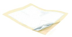 Cardinal-6418N Underpad Wings Plus 23 X 36 Inch Disposable Fluff / Polymer Heavy Absorbency