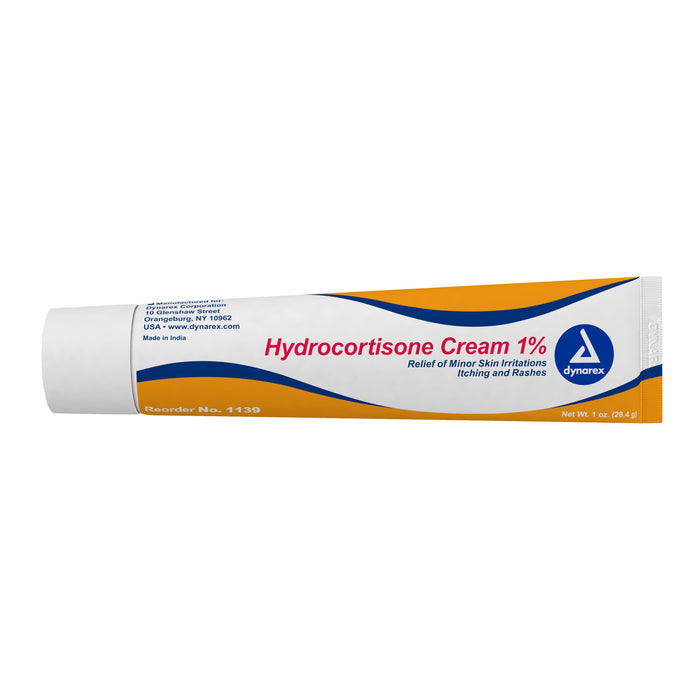 Dynarex-1139 Itch Relief Dynarex 1% Strength Cream 1 oz. Tube