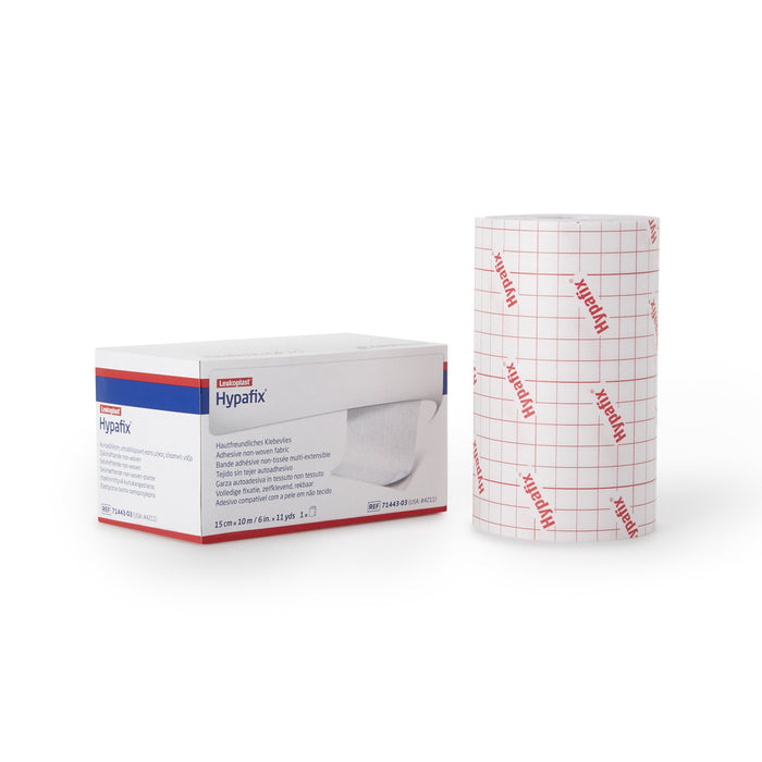 BSN Medical-4211 Dressing Retention Tape with Liner Hypafix Nonwoven Polyester 6 Inch X 10 Yard White NonSterile
