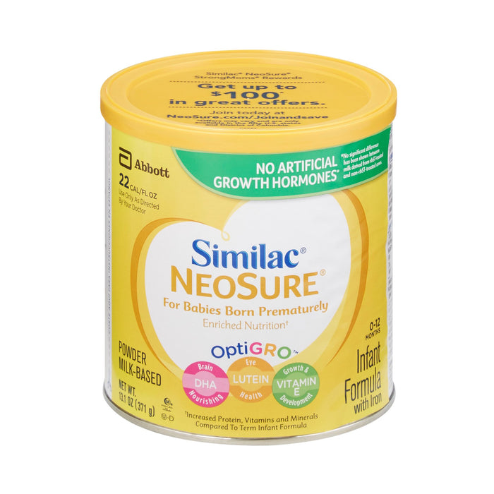 Abbott Nutrition-57430 Infant Formula Similac NeoSure 13.1 oz. Can Powder