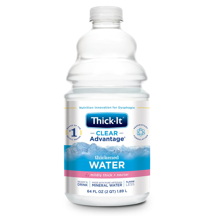 Kent Precision Foods-B450-A5044 Thickened Water Thick-It Clear Advantage 64 oz. Bottle Unflavored Ready to Use Nectar Consistency