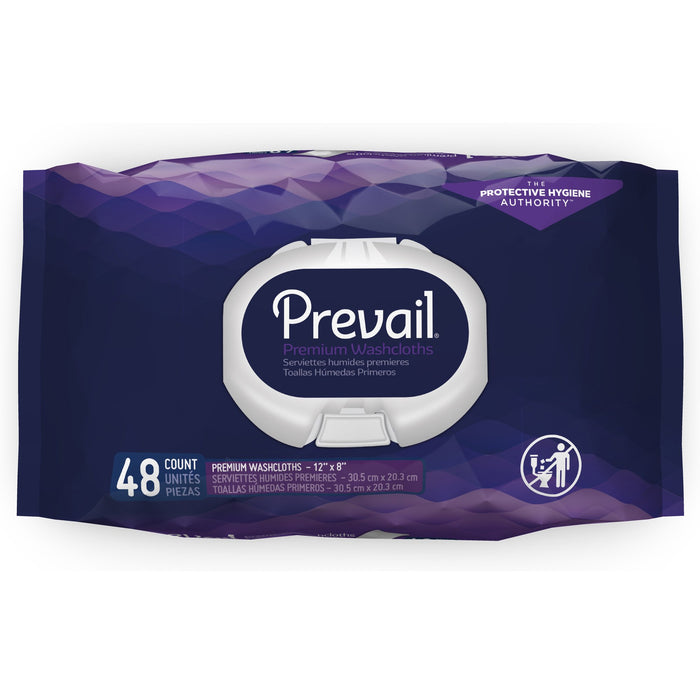 First Quality-WW-910 Personal Wipe Prevail Soft Pack Aloe / Vitamin E / Chamomile Fresh Scent 48 Count