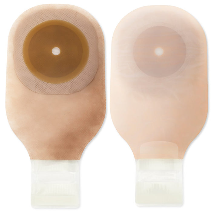 Hollister-8331 Ostomy Pouch Premier One-Piece System 12 Inch Length Up to 2-1/2 Inch Stoma Drainable Flat, Trim to Fit