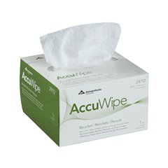 Georgia Pacific-29712 Delicate Task Wipe AccuWipe Recycled Light Duty White NonSterile 1 Ply Tissue 4-1/2 X 8-1/4 Inch Disposable