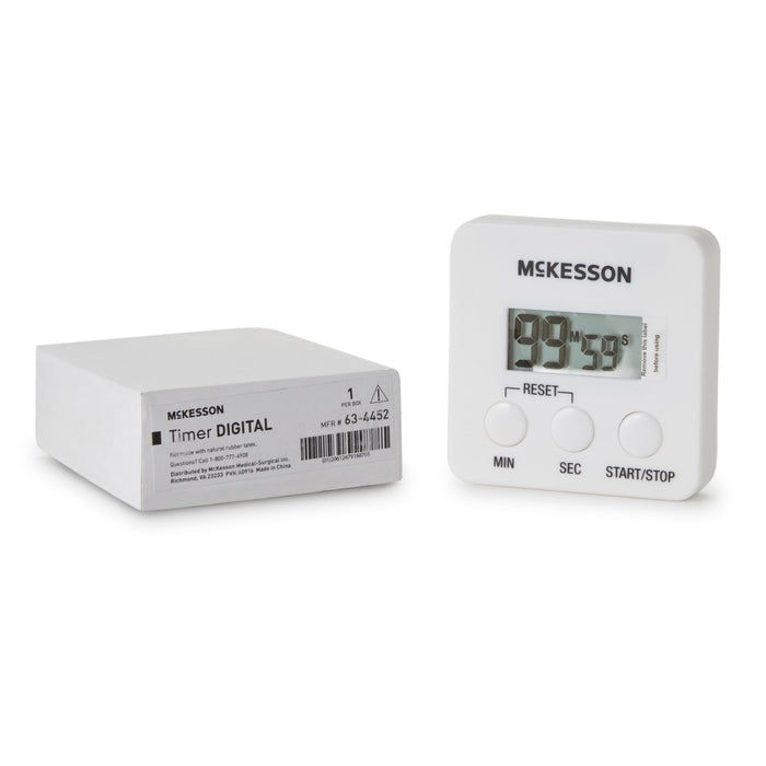McKesson-63-4452 Electronic Alarm Timer Count Down 100 Minutes Digital Display