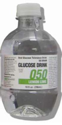 Azer Scientific-10-LL-050 Glucose Tolerance Beverage Glucose Drink 10 oz. per Bottle Lemon-Lime Flavor 50 Gram