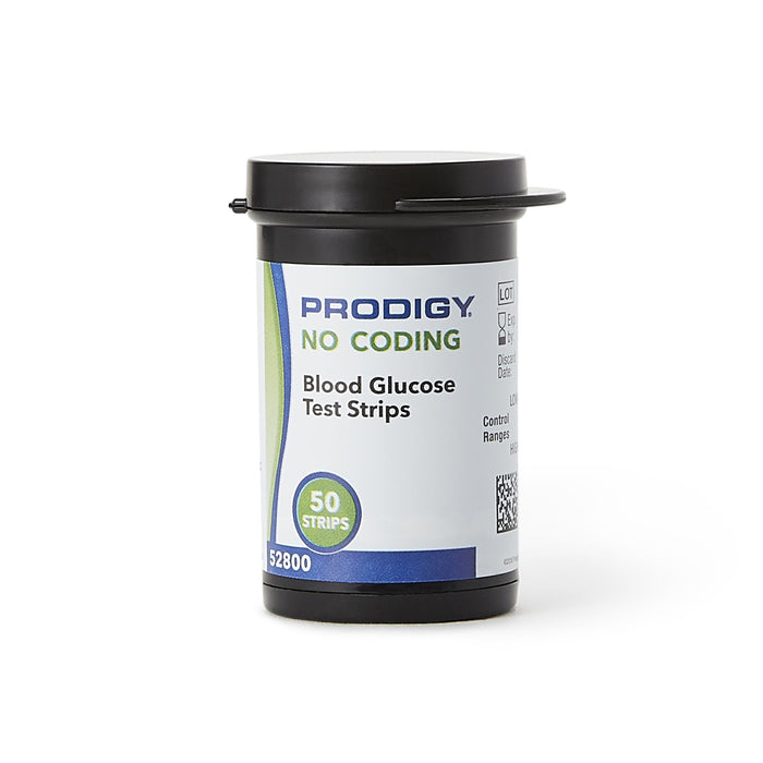 Prodigy Diabetes Care-052800 Blood Glucose Test Strips Prodigy 50 Strips per Box No Coding Required For All Prodigy Meters