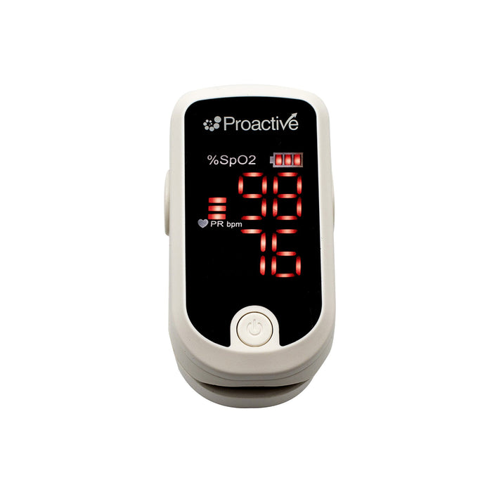 Proactive Medical Products LLC-20110 Fingertip Pulse Oximeter Proactive Medical Products Battery Operated