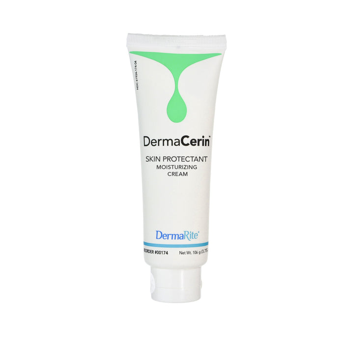 DermaRite Industries-00174 Skin Protectant DermaCerin 4 oz. Tube Unscented Cream