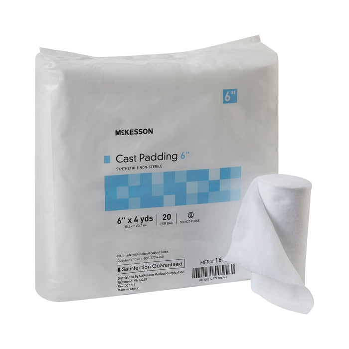 McKesson-16-CP6 Cast Padding Undercast 6 Inch X 4 Yard Polyester NonSterile
