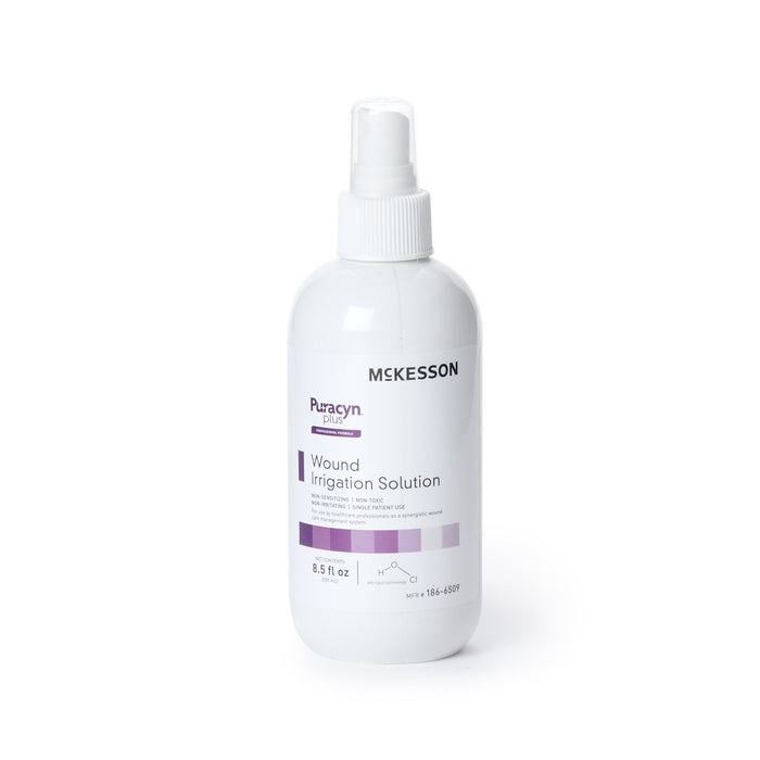 McKesson-186-6509 Wound Cleanser Puracyn Plus Professional 8.5 oz. Pump Bottle NonSterile Antimicrobial